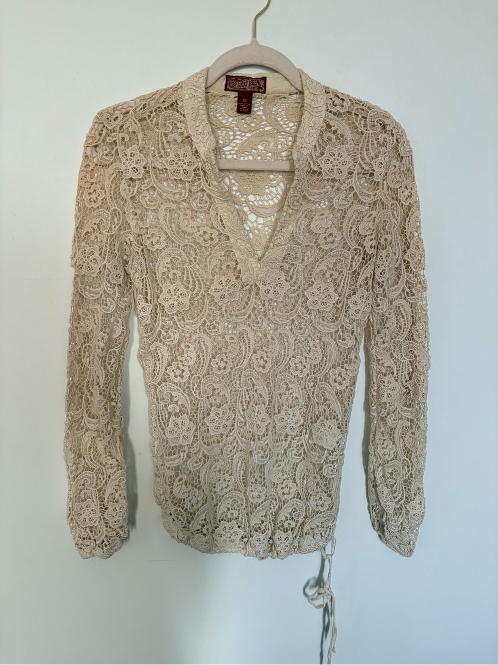 Lucky Legend 100% Cotton Knit Blouse - XS